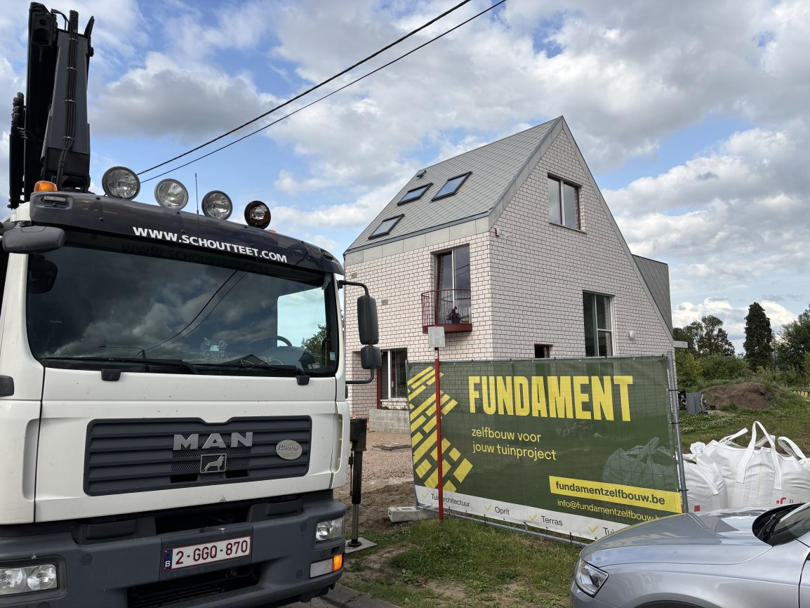 Fundament zelfbouw Zandhoven Levering bouwmaterialen